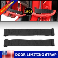 Polyester Car Door Limiting Straps for 1976-2021 Jeep Wrangler JL JK TJ LJ YJ CJ