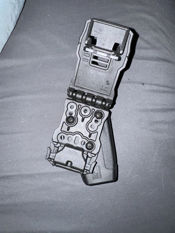 Funda de trabajo Blackhawk SERPA nivel 2 para cinturón de trabajo izquierdo Taser X26 negra Foto 2 de 4