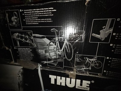 GENUINE THULE Apex XT Swing 4 Bike Hitch Mounted (Fits 2'') Bike Carrier 9027XT