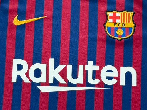 2018/19 Barcelona Home Jersey #10 Messi Small Nike Soccer Football Kit - 第 7/23 張圖片