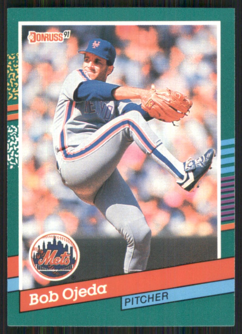 1991 Donruss #584 Bob Ojeda New York Mets TW3189