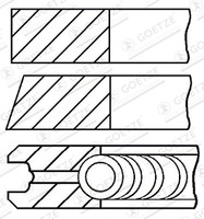 Kolbenringsatz Goetze Engine 08-424100-00 Toyota 13011-33041