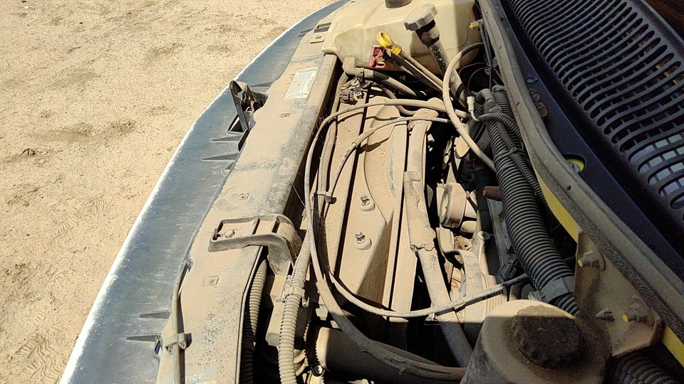 2001 2002 Express Van 2500 radiador ventilador de refrigeração cobertura fabricante de equipamento original caixa de plástico 5,7l - Imagem 3 de 4