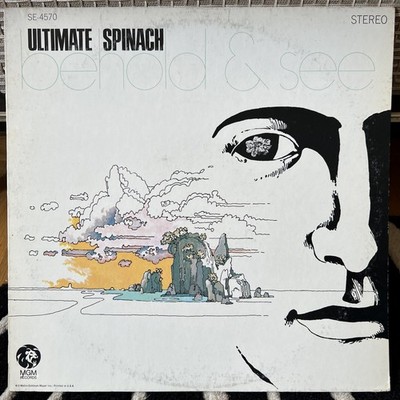 ULTIMATE SPINACH Behold & See Vinyl LP Album from 1968 RARE PSYCH  Plays Great