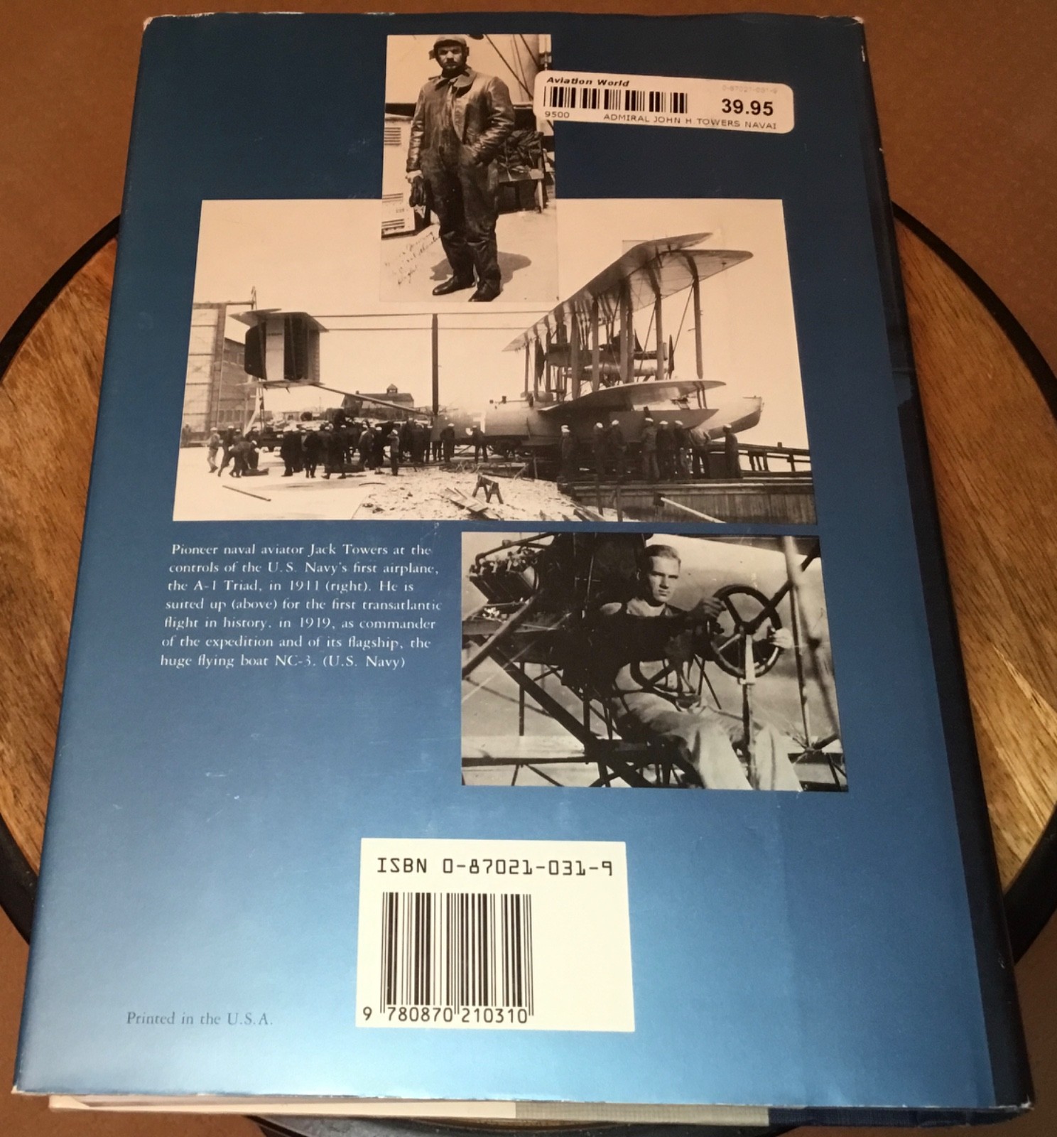 Admiral John H. Towers: The Struggle for Naval Air Supremacy. Clark Reynolds. HC