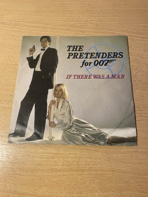 7'' THE PRETENDERS * If There Was A Man  (MINT-) FILM OST JAMES BOND 007