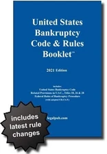 U.S. Bankruptcy Code & Rules Booklet, LegalPub.com