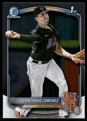2025 Bowman Draft #BDC-56 Antonio Jimenez Chrome