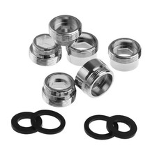 Metal Tap Aerator Connector Outside Thread Water Saving Adaptor Kitchen Bathroom
