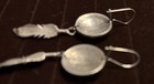  Vintage Native American Mercury Dime Dangle Earrings  — photo 3