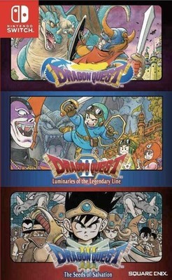 ドラゴンクエスト1＆2、3 Switch Dragon Quest 1, 2, 3 Collection Switch Brand New Sealed Game (2019