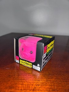 Nee Doh Schylling Barnyard Fuzz Ball Squishers Pink Pig Velvet Squishy Squeeze