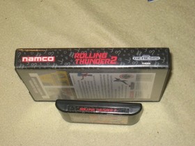 Rolling Thunder 2 Complete for Sega Genesis. Authentic. Cleaned/Tested. Rare!