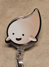 Adorable Halloween Ghost Retractable Badge Reel