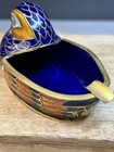 Cloisonne Chinese Duck Ashtray Excellent Condition 4”L 2.25 W 2.5” — photo 3
