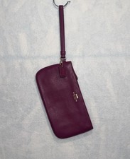 Coach Women's Clutch in Rich Burgundy 9 X 5