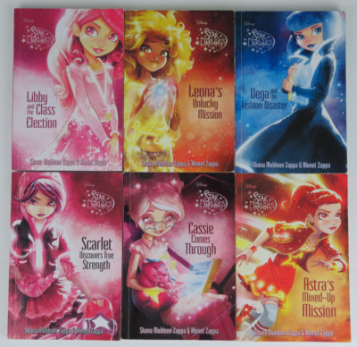 Disney STAR DARLINGS Lot of 6 Paperbacks Vol. 2-6 & 8 - Astra's Mixed Up Mission