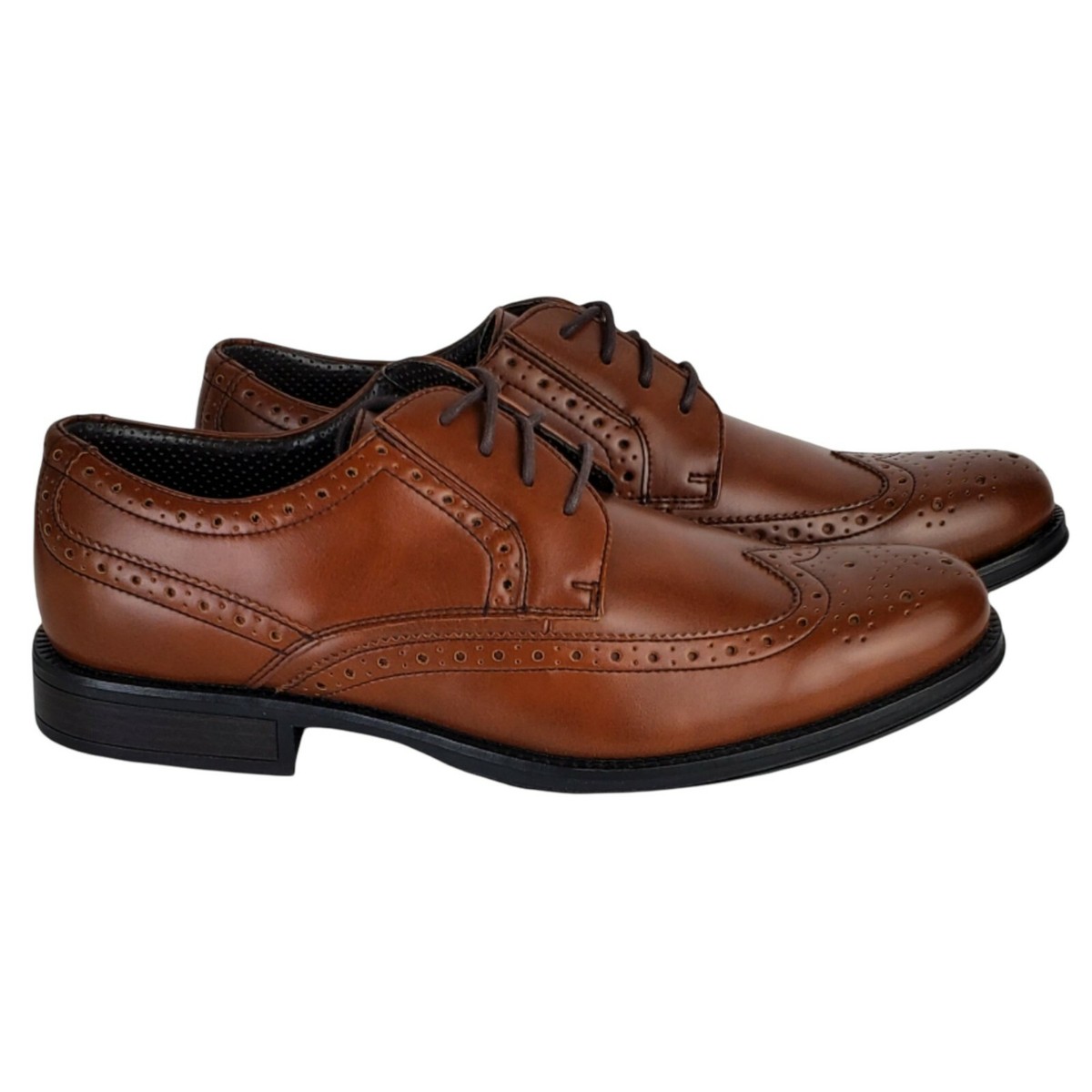 Dockers wycliff lace up wingtip dress oxfort shoes Men\'s  Sz 11.5 M brown casual Amazon.com | DOCKERS Mens Elkton Dress Casual Lace Up Oxford  main image 4