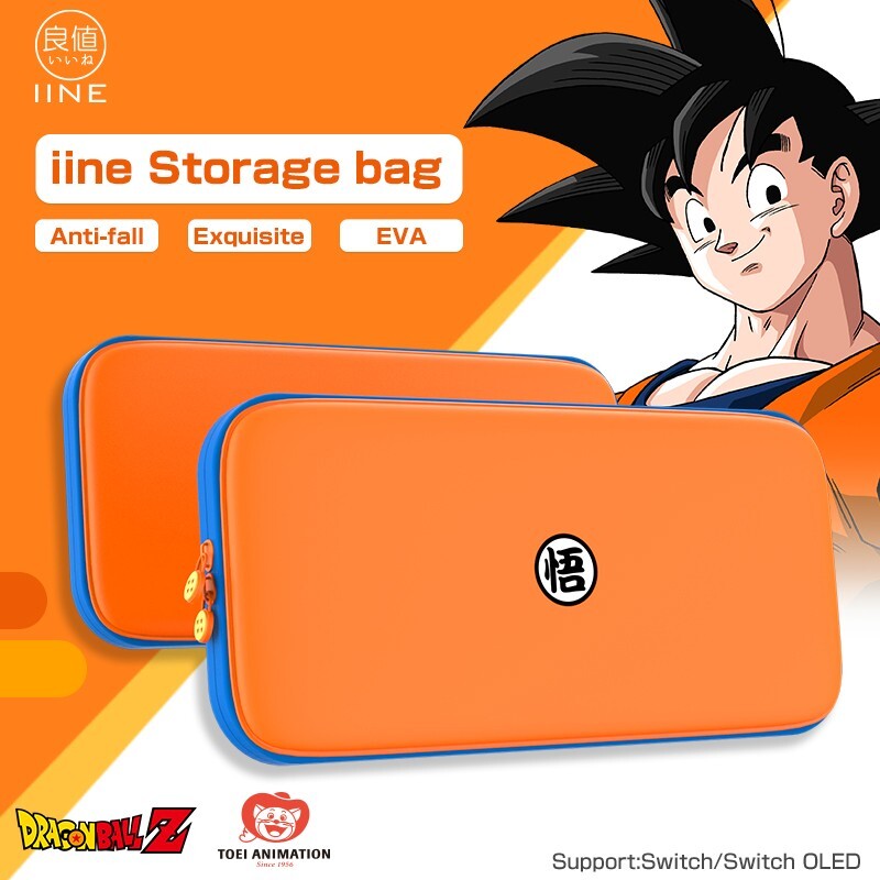 For Nintendo Switch & OLED Dragon Ball Carrying EVA Case Protect