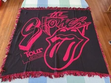 The Rolling Stones No Filter Tour 2021 Concert VIP Merch Throw Blanket 48" x 48"