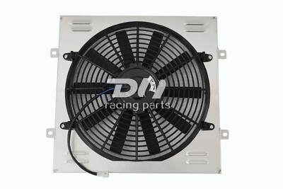 ALUMINUM RADIATOR FAN SHROUD+14'' FAN FORD MUSTANG FALCON COMET 1963-66 DPI259 