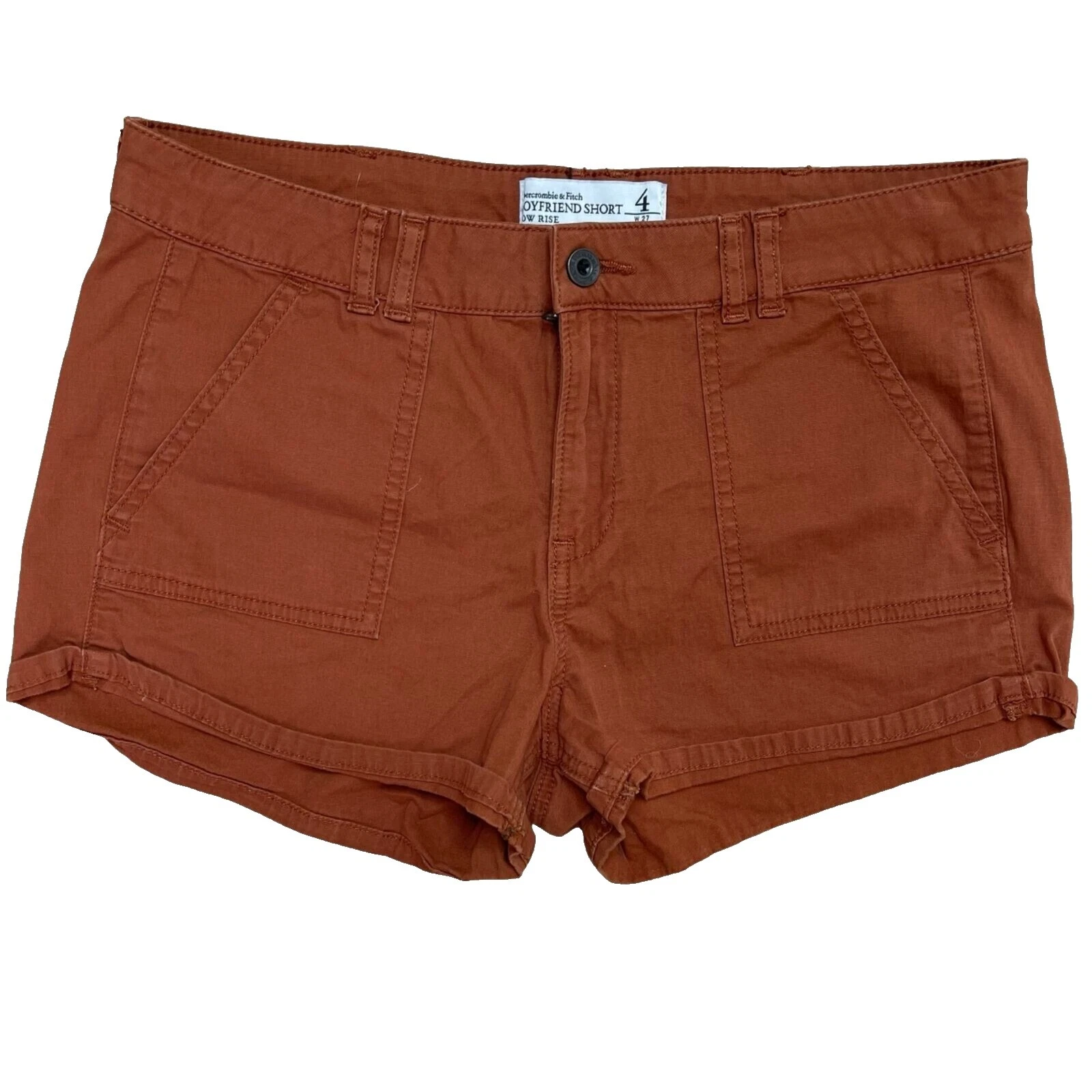 Pantalones cortos marrón Algodón Abercrombie & Fitch para Mujeres