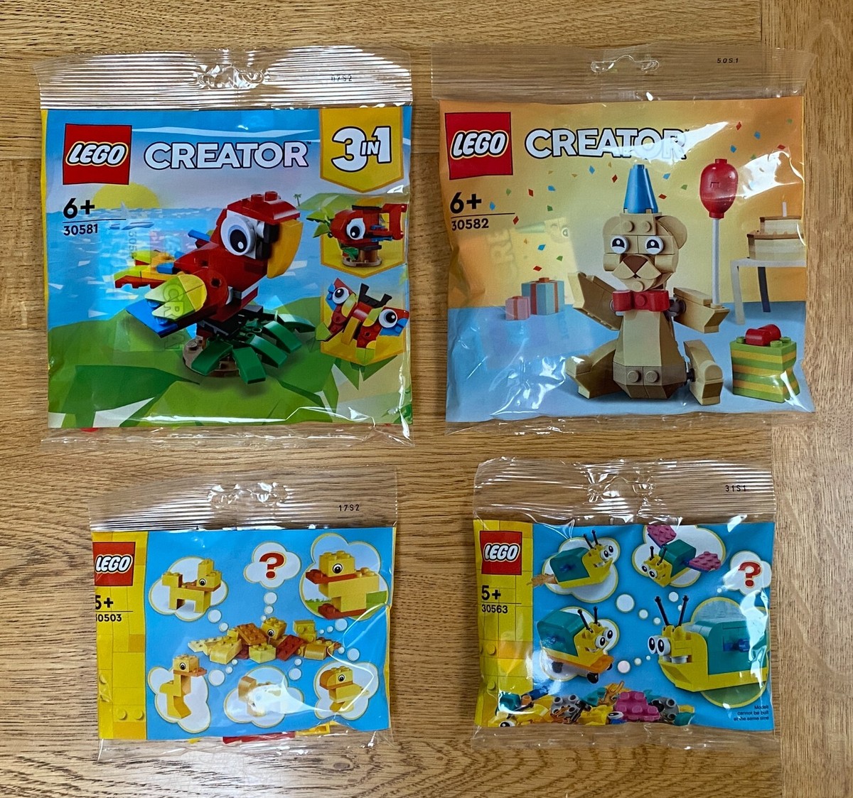 Lego Creator: poly bags x New