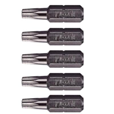 8 Point Star Bit. VEGA Double Square #1 Professional Grade 2 Square Drive Tor...
