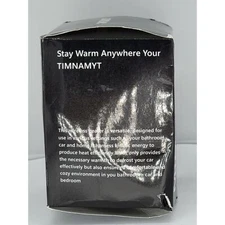 Mini Portable Kinetic Molecular Heater Black