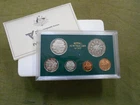 1982  AUSTRALIAN  PROOF  COIN SET - BRISBANE COMMONWEALTH GAMES