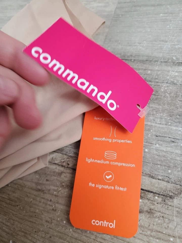 Commando Womens Control Thong Stretch Panties Sz S Small CC101 Underwear  - Image 4 of 4