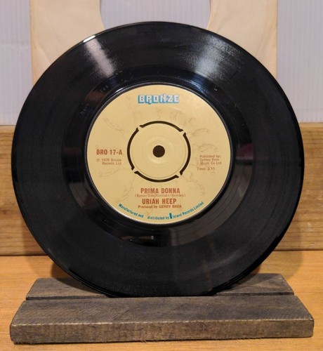 Uriah Heep - Prima Donna / Shout It Out - VG+ 1975 7" Vinyl Single 45rpm Record - Picture 2 of 14