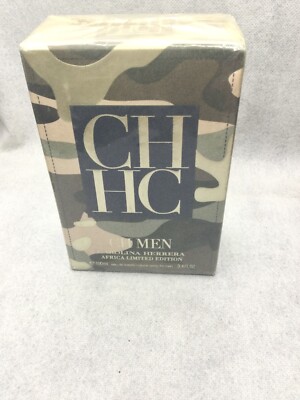 CAROLINA HERRERA CH Men Africa Limited Edition EDT 100 ML SPRAY RARE SEALED 