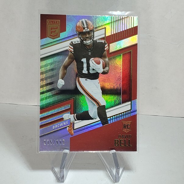 DAVID BELL 2022 Donruss Elite SP Holo RC /999 Cleveland Browns Purdue Rookie