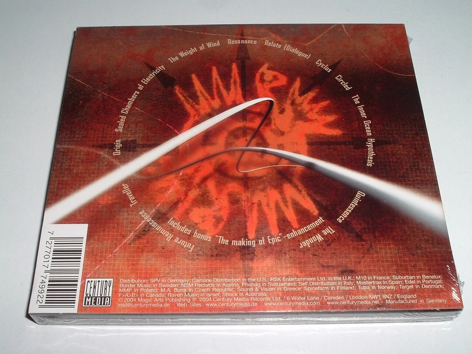 BORKNAGAR - EPIC - CD Album, Enhanced, Slip-Case, CM 77499-2 (2004) - Bild 2 von 2