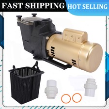 W3SP2607X10 Pool Pump 1HP 115/230V Single Spe...