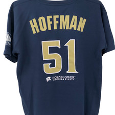VTG San Diego Padres Compadres Frequent Friar Trevor Hoffman # 51 Blue Jersey XL
