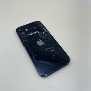 Original iPhone 12 Mini  Gehäuse Rückseite  Glas Akkudeckel Mit Teilen Schwarz