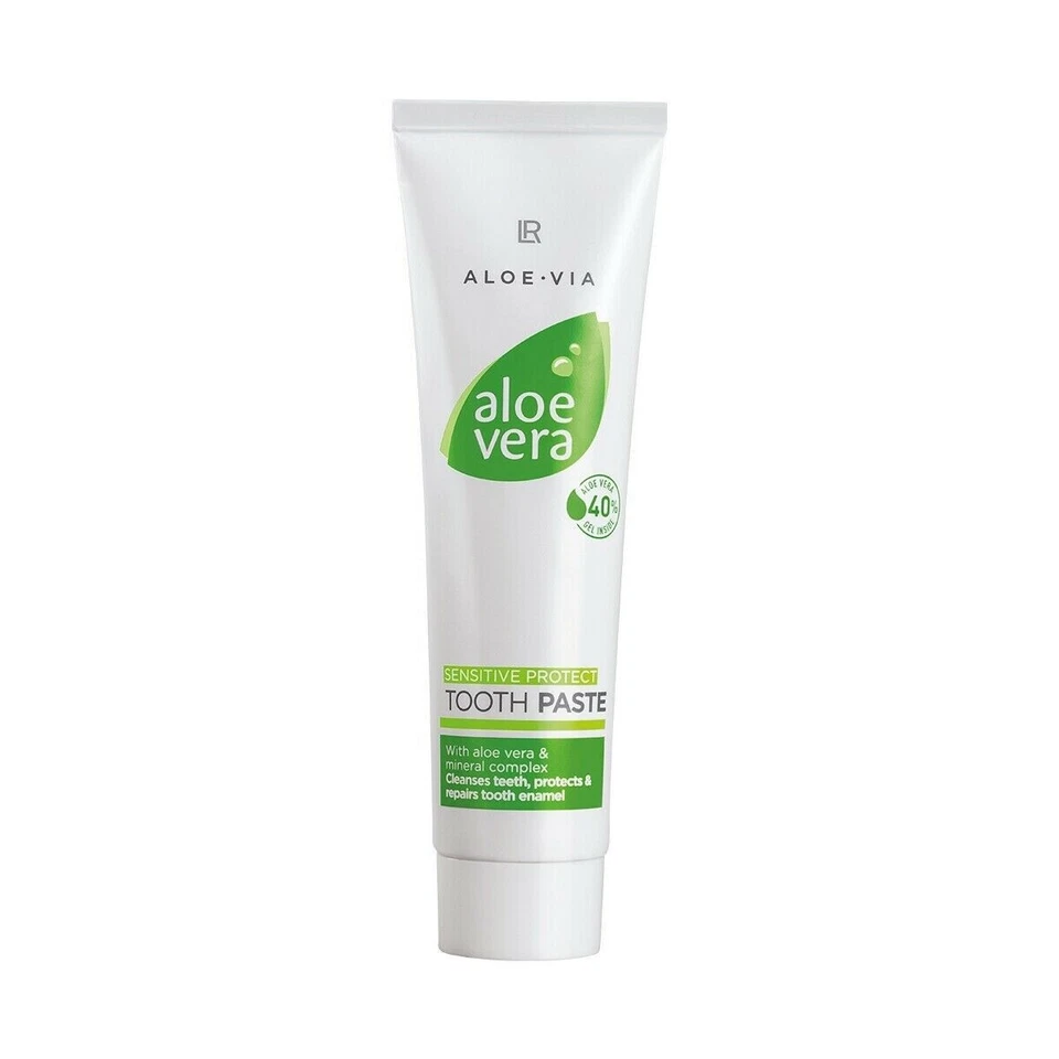 LR 40% Aloe Vera Schützende Zahnpasta, 100 ml, Neu & OVP
