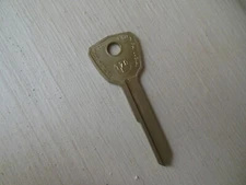 NOS Key Blank for Vintage Toyota - Primary Key - Late 1960's - T78L