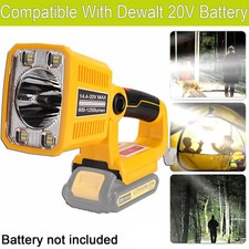 18W 1250LM LED Torch Work Light for Car Repair for Dewalt 18V 20V Li-ion Battery