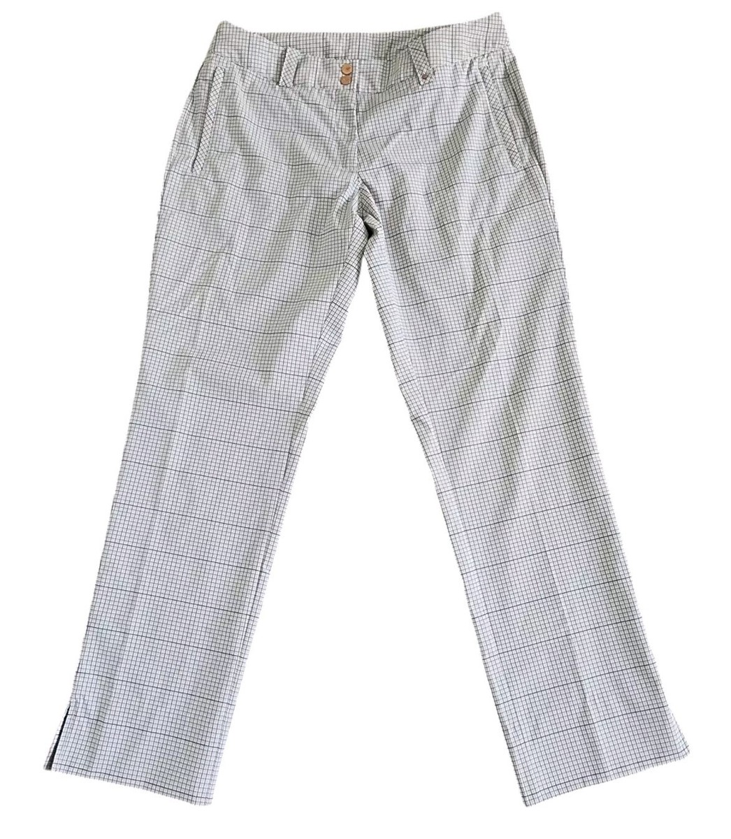 nike women's plaid golf pants