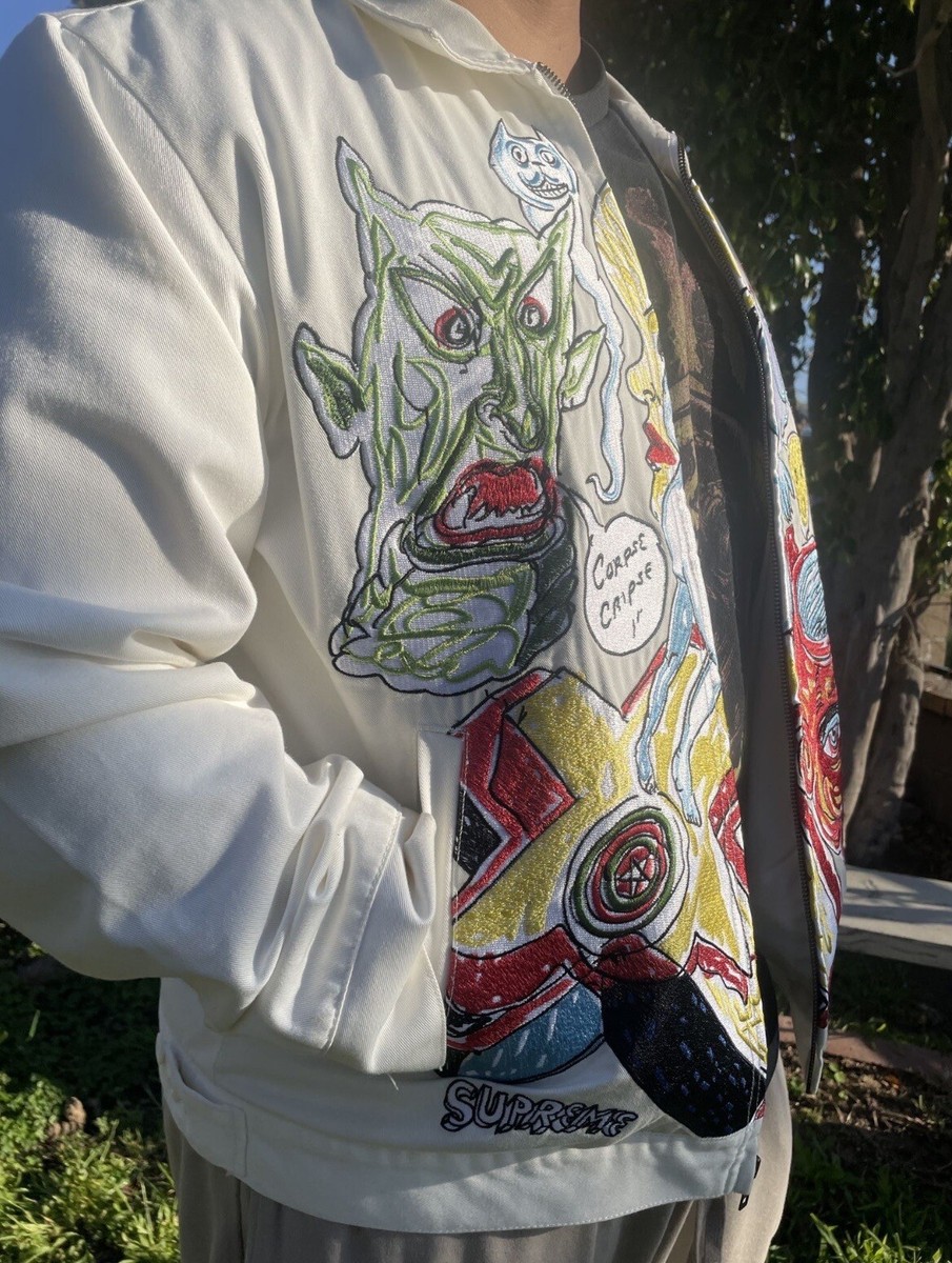 Daniel Johnston X Supreme Embroidered Jacket | eBay