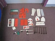 Lot of Plasticville Parts - No Complete Buildings