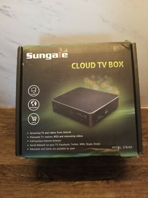  NEW  ~SCTP STB266 Sungale Best Top Smart TV Box with Internet Streaming~  LOOK 