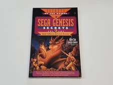 Prima's Secrets of the Games Sega Genesis Vol 2 Book Guide Book Rusel DeMaria