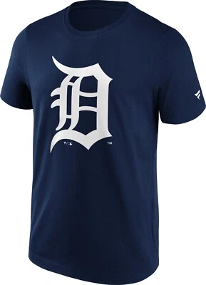 FANATICS MLB Detroit Tigers T-Shirt Primary Logo Team Graphic Baseball navy