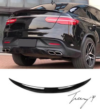 Mercedes GLE-Klasse Coupe C292 2015-2019 GLE63 AMG Style Glanz Schwarz Kofferraumspoiler