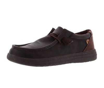 Lamo Paul Men's Shoes Waxed Chocolate - 12 Medium