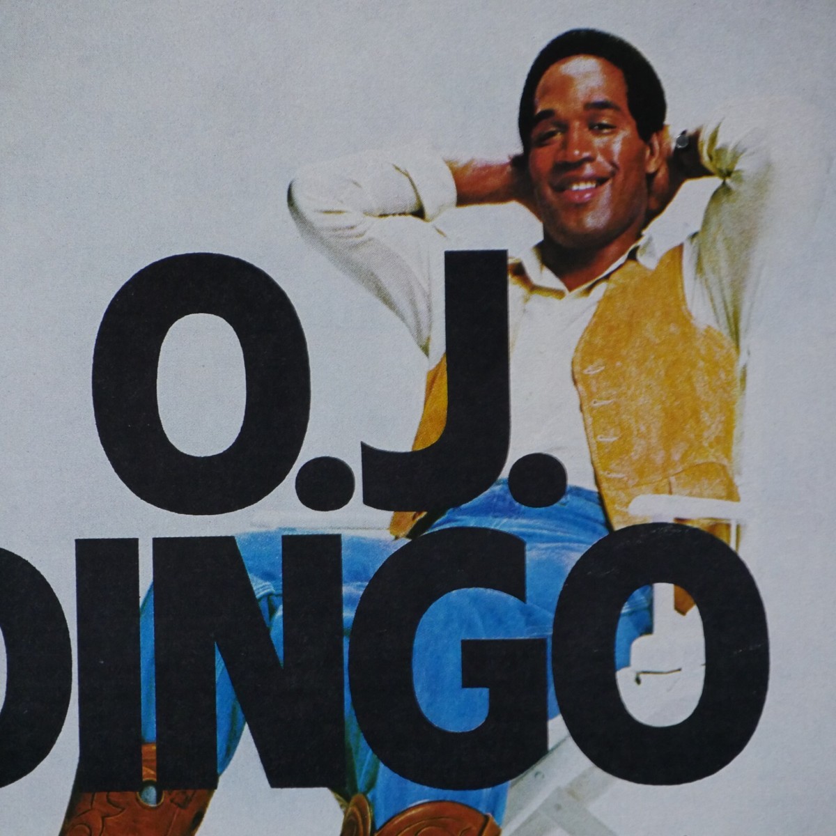 O.J.Simpson Vintage 1980 Dingo Boots Always A Step Ahead Original